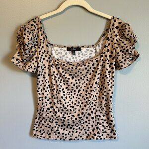 LuLu’s Cheetah Print Top